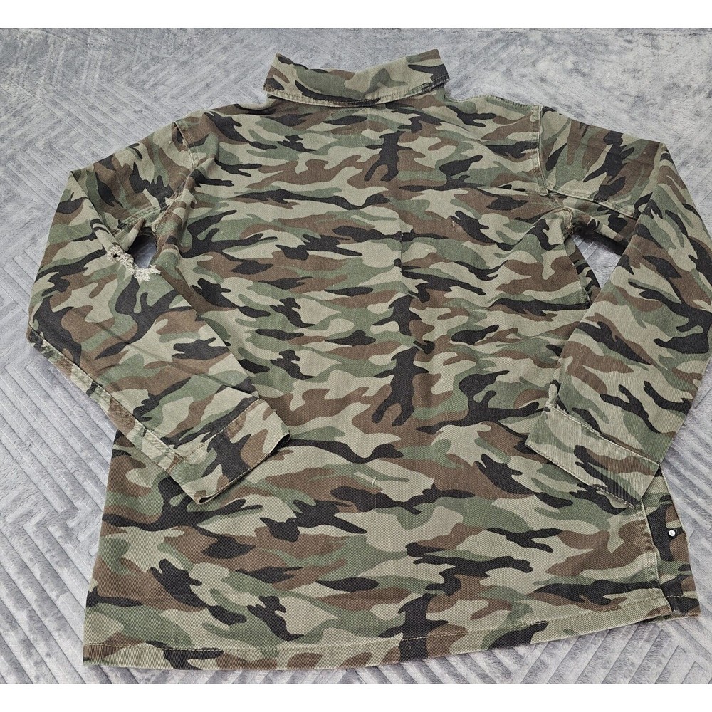 Kut From The Kloth Camo Jacket Sz Medium EUC